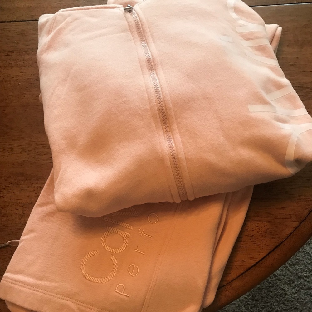 Calvin Klein sweatsuit Blush xl